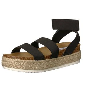 Steve Madden Kimmie Sandals - Black Size 8